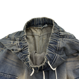 western cargo balloon pants
