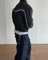 Bender Crop Mustang Jacket