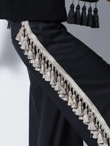 Tassel Wide Leg Pants