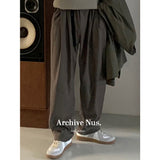 Nus. シグネチャーワイドベルトスラックス