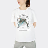 グローイングバーフィンショートスリーブTシャツ(White)