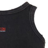 8287 Logo Vintage Sleeveless Tee (Charcoal)