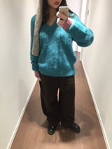 エッセンシャルフリースワイドパンツ (3color)