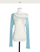 [ summer daily🍧 ] cuddy soft loose fit one off top