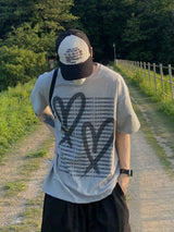 BK AND WHT half T 3C