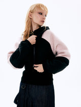  Padded Wool Jacket_Black