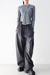 Use Unbalanced Layered Cardigan