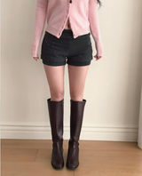 オヤーツーレイヤースタッドショートパンツ