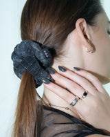 CHECK SCRUNCHIE