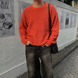 Oversized Fit Round Knitwear (5 colors/DP757428102425)