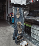 Kuji Camo Guti Denim Pants