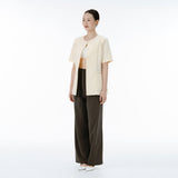 Soil stripe pants (charcoal)