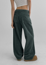 [MADE] Keyled Corduroy Wide Pants