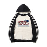EL Club Raglan Line Hoodie T-Shirt 4Color