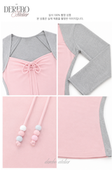 Blanc Center Gray Long-Sleeve T-Shirt