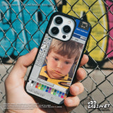 Y2K ヴィンテージ レトロ ペイント エポキシ バンパー iPhone ケース