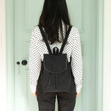 nylon backpack_black
