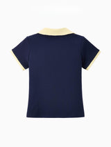 ダイヤモンドディテールカラーTシャツ 232427892