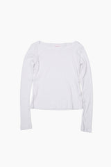 Side button slit long sleeve