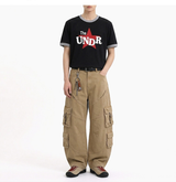 エッセンシャルスタンダード半袖リンガーTシャツ アンダースターブラック