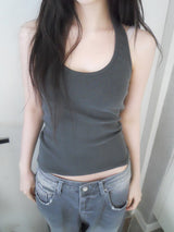 halter sleeveless