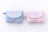 スター刺繍ポイントAirPodケース (4colors)