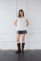 MORI PUFF BALLOON BLOUSE