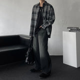 TR2502 Black Green Teen Denim (XS ~ L)