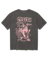 【数量限定】メガサイクロンピグメント半袖Tシャツ CHARCOAL(CV2DMUT524A)