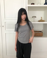 モエント3ネック半袖Tシャツ