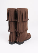 FRINGE MIDDLE BOOTS