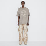 イントゥザジャングルピグメント半袖Tシャツ Beige