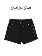 Devil Stud Shorts