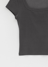 [MADE] Melto Pigment Ribbed Short Sleeve T-shirt