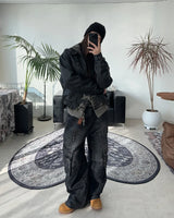Edion Crop Leather Jacket