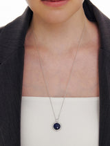 26SS★ [Premium Plating] Penisense AB Coin Necklace Lapis Lazuli