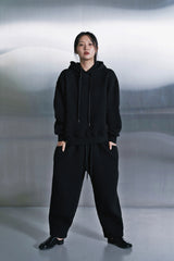 VINTAGE DIA-QUILTING HOODY (Black)