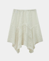 Soft Fleece Layered Skirt