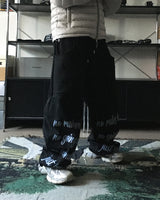 HX lettering parachute sweatpants (3C)