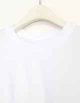 (UNISEX)アイボリーボクシーTシャツ