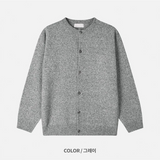 [CROP FIT] Round neck knit crop cardigan(6color)