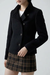26FW★ [ EEUN MADE ] ロゼット ハイネック ジャケット