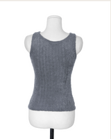 nudi hair wrap v sleeveless top