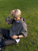 Future Nylon String Short Sleeve Anorak 3C