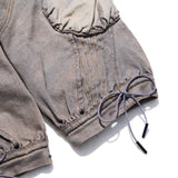 WMNS BEUTER® GREY WASH SKINEE SHORT / WMNS BEUTER® グレーウォッシュ スキニーショート