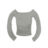 Off shirring T