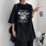 ジャスト キャット ボクシー フィット 半袖 Tシャツ(3 colors) H&L