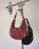 Tenka eyelet strap leather shoulder bag