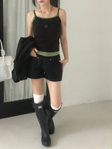 Rivet Pocket Denim A Pants (2c)