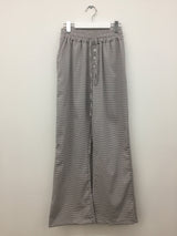Button up striped pant (2color)
